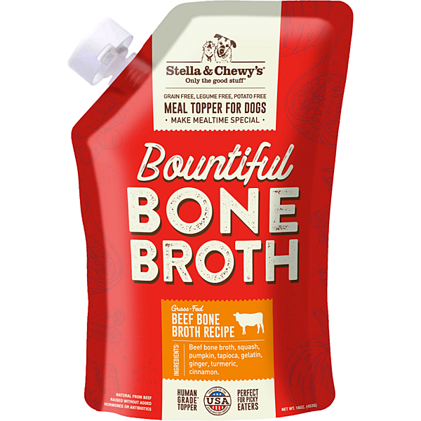 Grass Fed Beef Bone Broth 16 oz Curated Canines