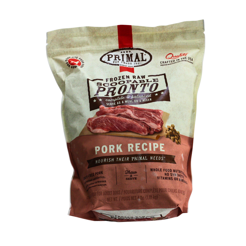 Primal Frozen Raw Pronto Pork