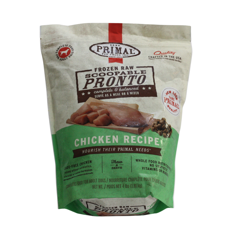 Primal Frozen Raw Pronto Chicken