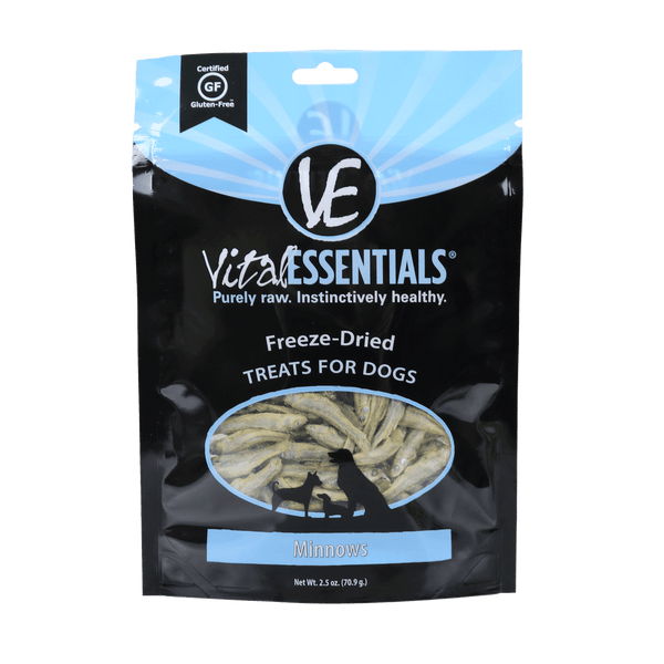 Freeze dried minnows for dogs discount