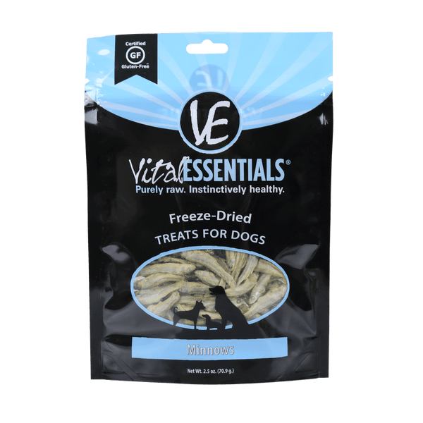 Family Size Freeze Dried Minnows Treats Curated Canines
