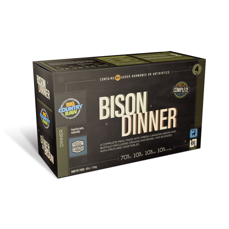 BCR Bison Dinner Complete 4 one lb. packages