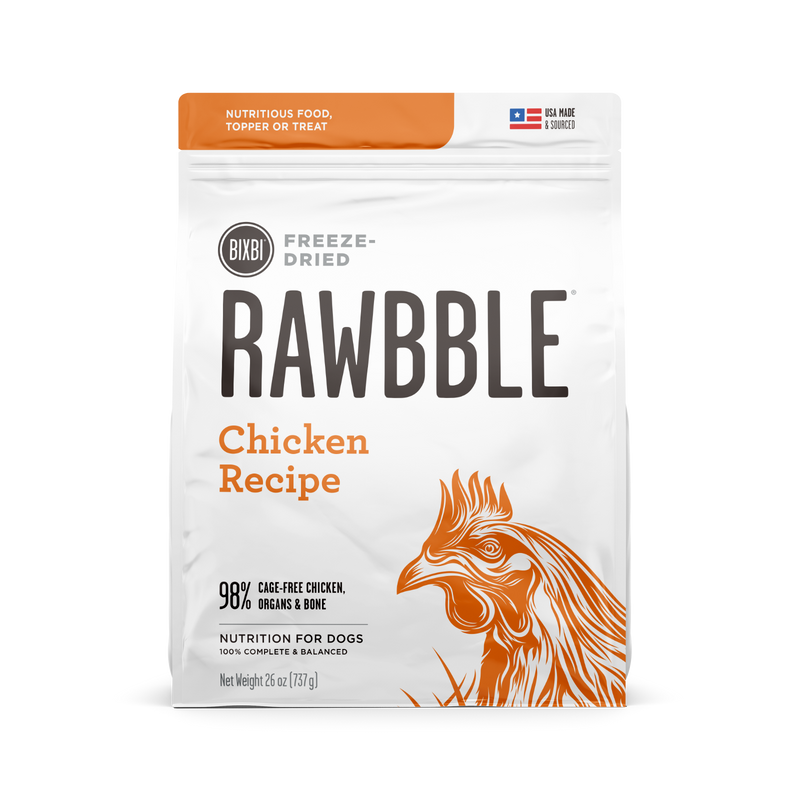 Rawbble Freeze-Dried Chicken 26 oz size