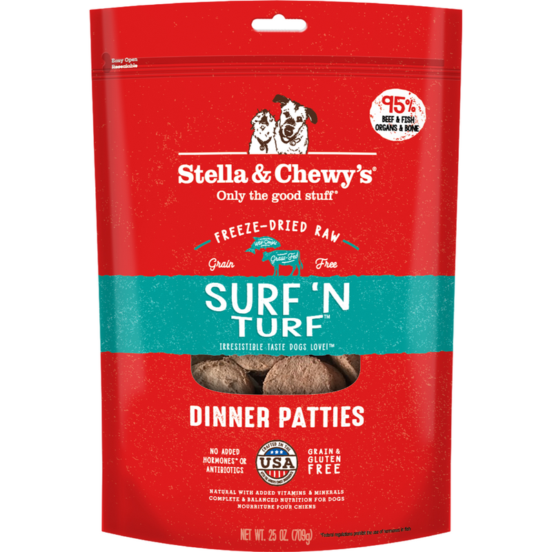 Stella & Chewy Freeze dried Surf & Turf 14 oz