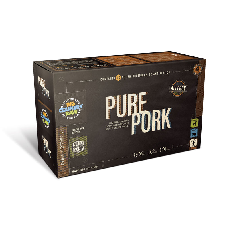 BCR Pure Pork 4 lb carton